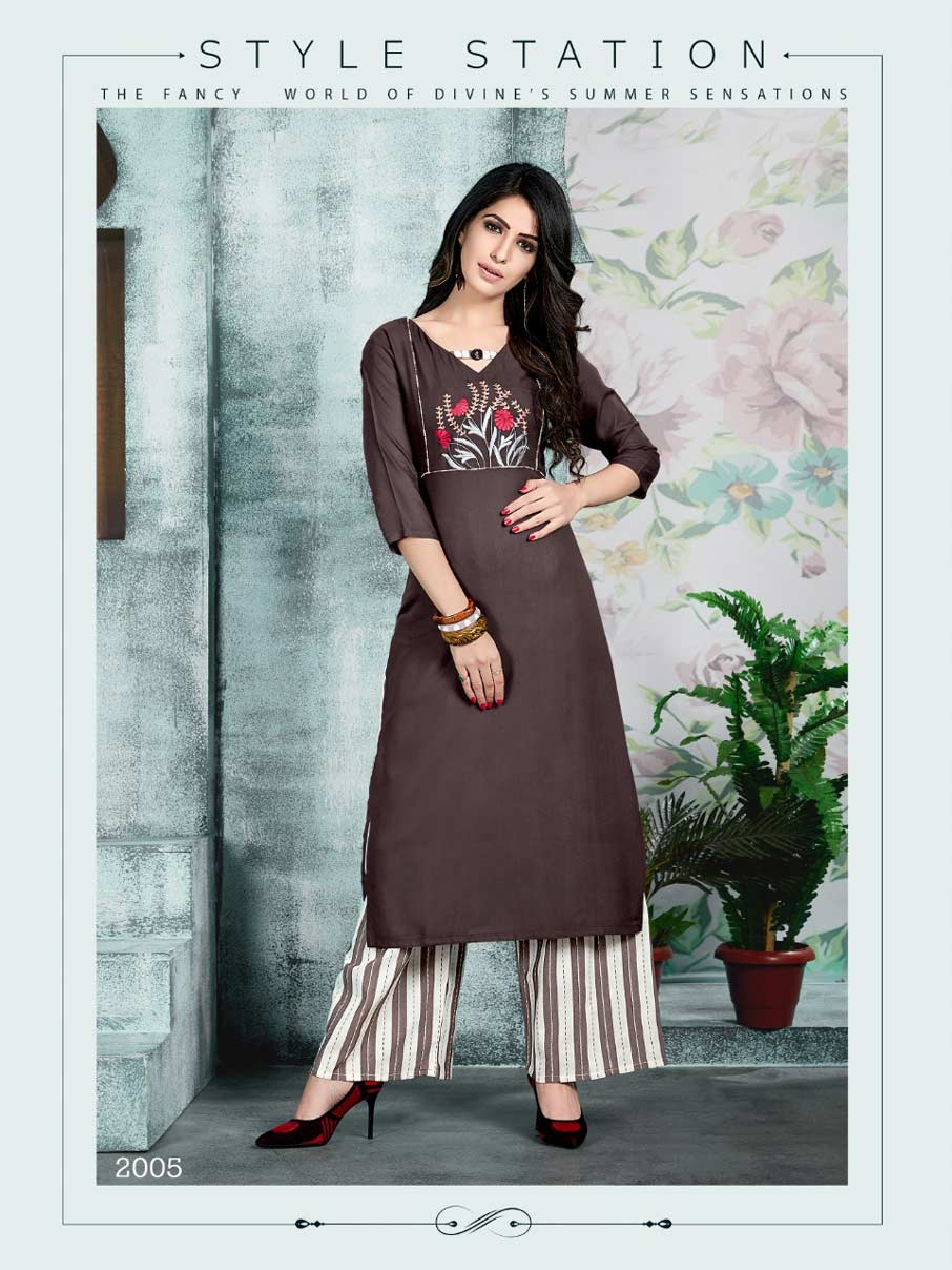 Anishka Vol-2 Manas Rayon Cotton Plazzo Kurti Traders Anishka Vol-2 Manas Rayon Cotton Plazzo Kurti Traders